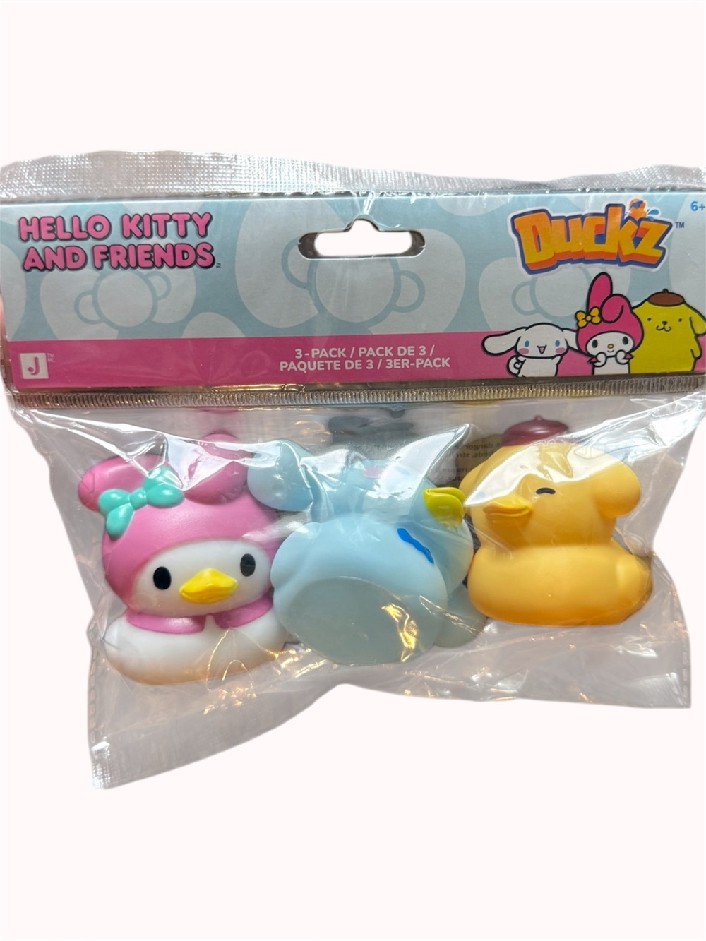 NEW Sanrio Duckz rubber ducks